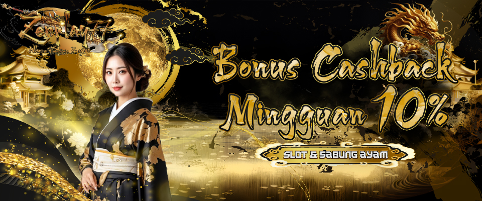 Promo Bonus Cashback Mingguan