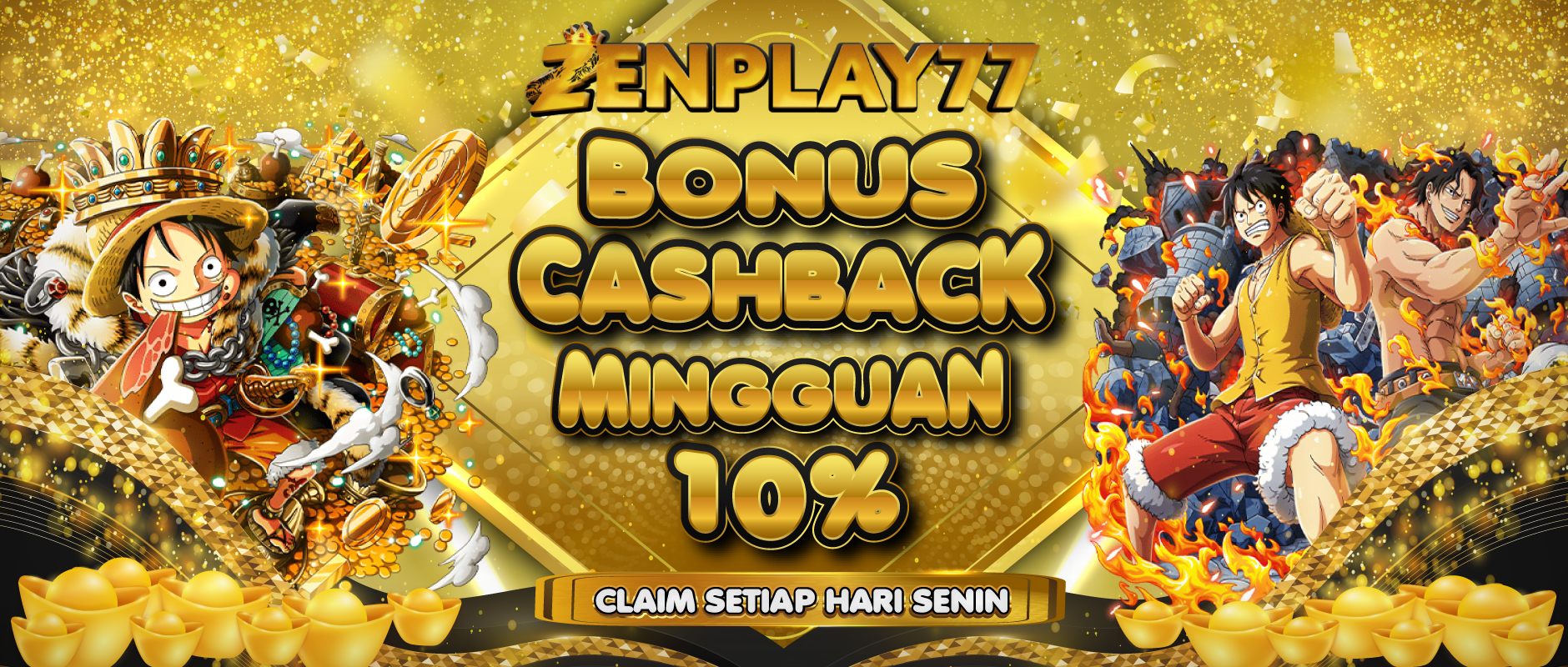 Cashback Mingguan10% Zenplay77